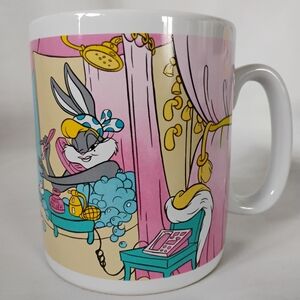 Large Vintage Looney Tunes Honey Bunny 30oz Mug Bugs Bunny Ex Girlfriend Graphic